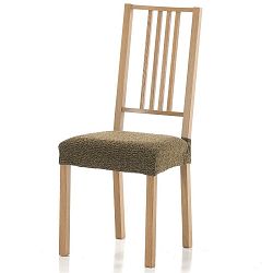 Forbyt Multielastický potah na sedák na židli Petra gold, 40 - 50 cm, sada 2 ks