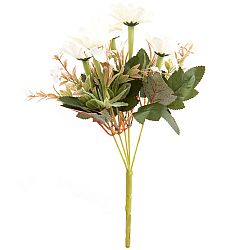 Umělá kytice Kapské kopretiny 20 x 30 cm, smetanová